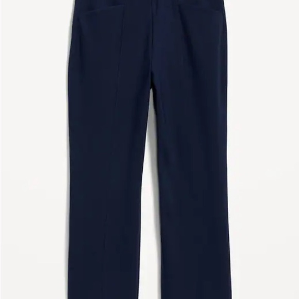 Old Navy Stevie Straight Leg Ankle Pants NWT Navy Blue